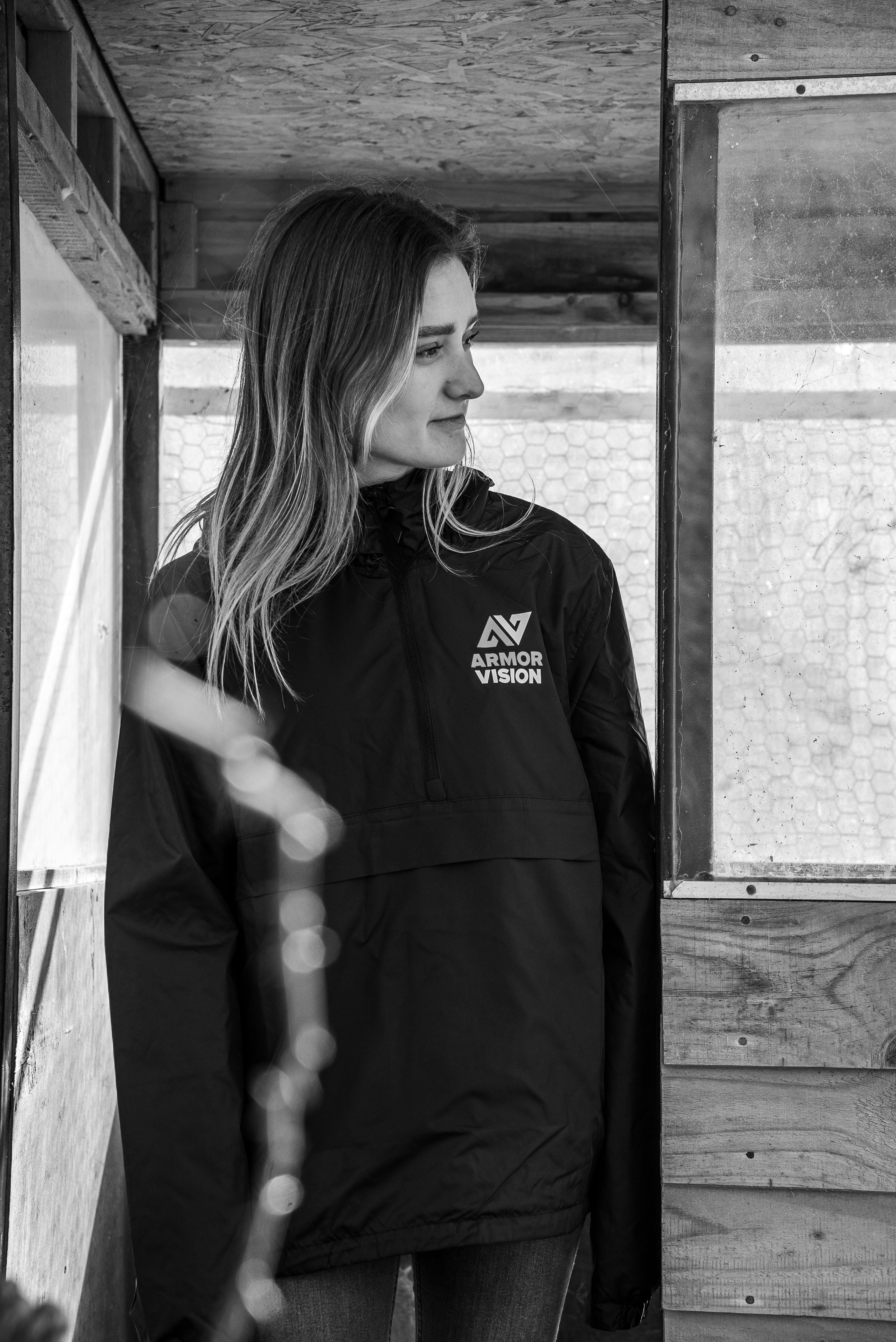 ARMOR VISION RAIN JACKET BLACK