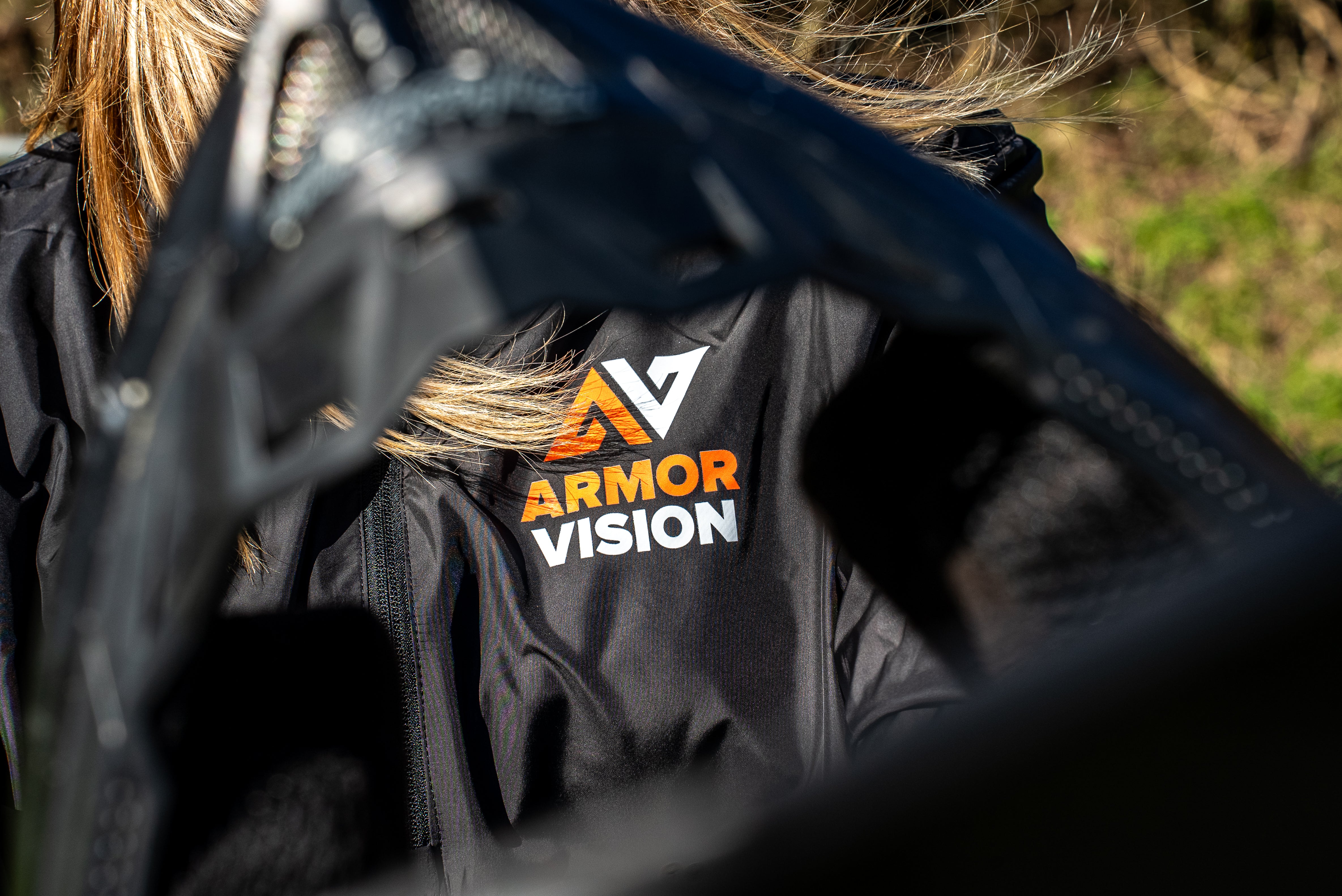 ARMOR VISION RAIN JACKET BLACK