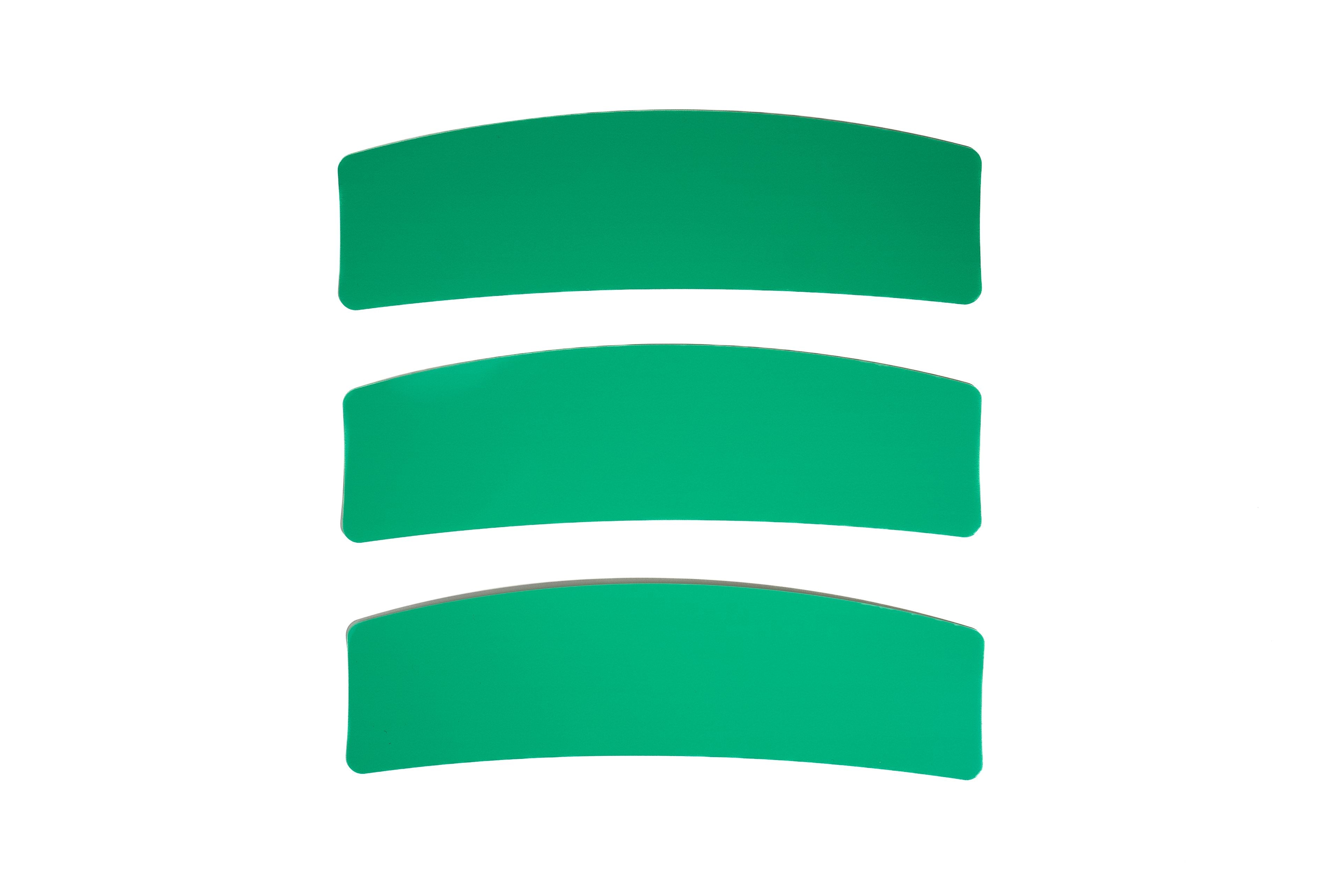 75mm SMARTFILM RACING VISOR PROTECTOR (PACK OF 3) designed for cylindrical visors will not work with spherical visors