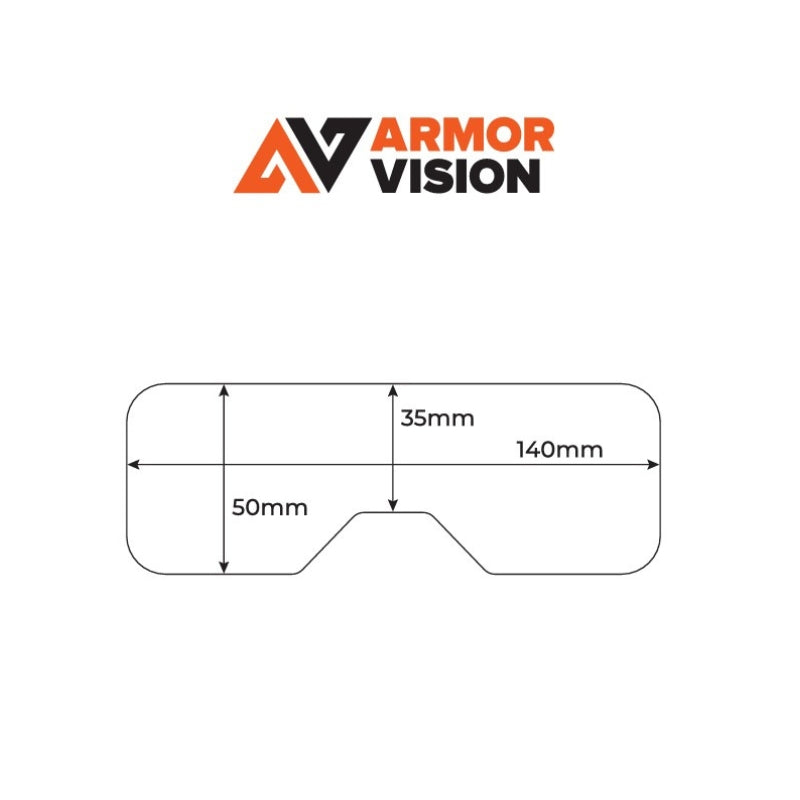 36-62mm SMARTFILM GOGGLE LENS PROTECTOR (PACK OF 3)