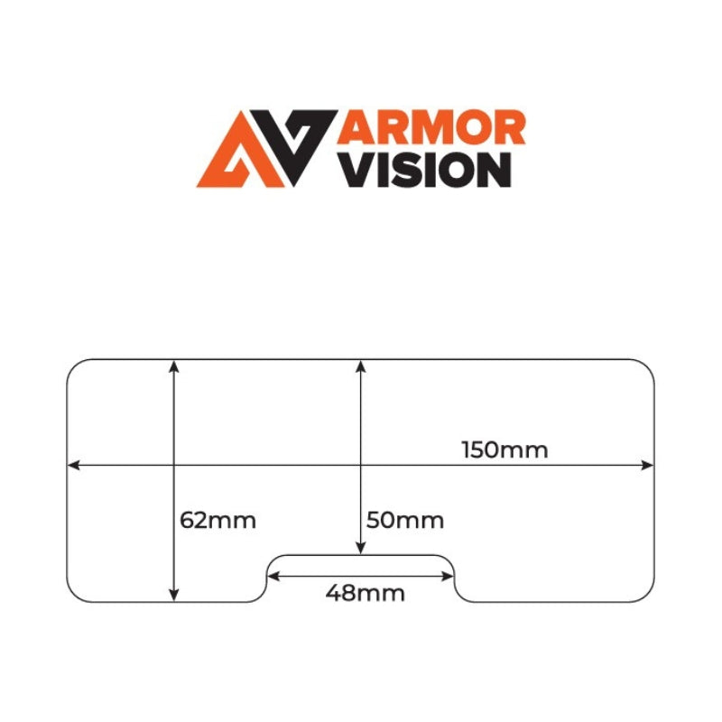 36-62mm SMARTFILM GOGGLE LENS PROTECTOR (PACK OF 3)