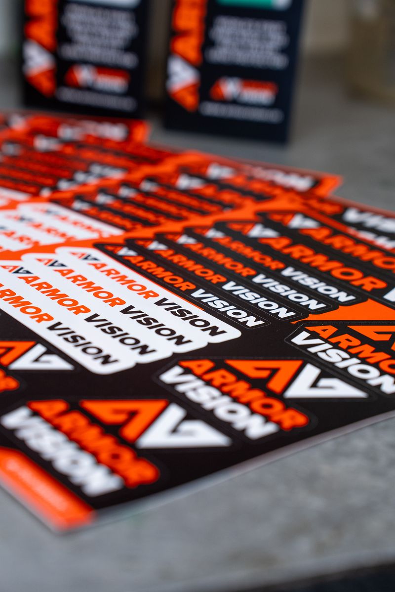 ARMOR VISION STICKER SHEET – Armor Vision